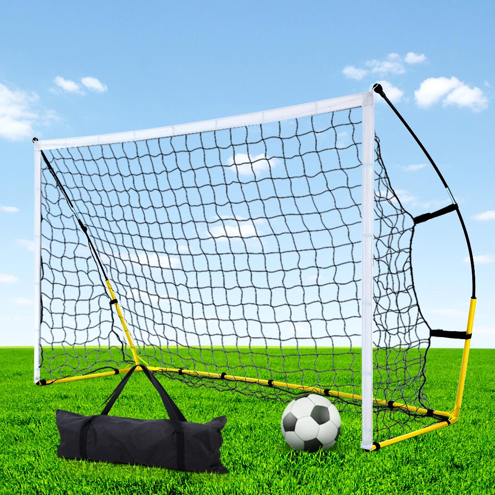 Everfit Portable Soccer Football Goal Net Kids Outdoor Training Sports 3.6M XL-Sports & Fitness > Fitness Accessories-PEROZ Accessories