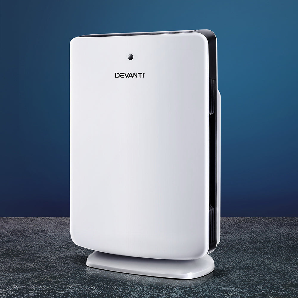 Devanti Air Purifier 3 Stage HEPA Filter-Appliances > Appliances Others-PEROZ Accessories