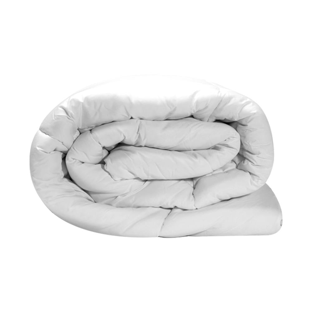 Bedra Microfibre Bamboo Quilt 400GSM Summer Winter Duvet Doona All Season Queen-Microfiber Quilt-PEROZ Accessories