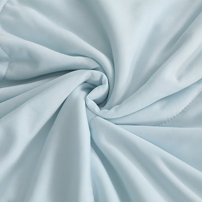 Giselle Cooling Quilt Summer Blanket Comforter Blue Double-Home &amp; Garden &gt; Bedding-PEROZ Accessories