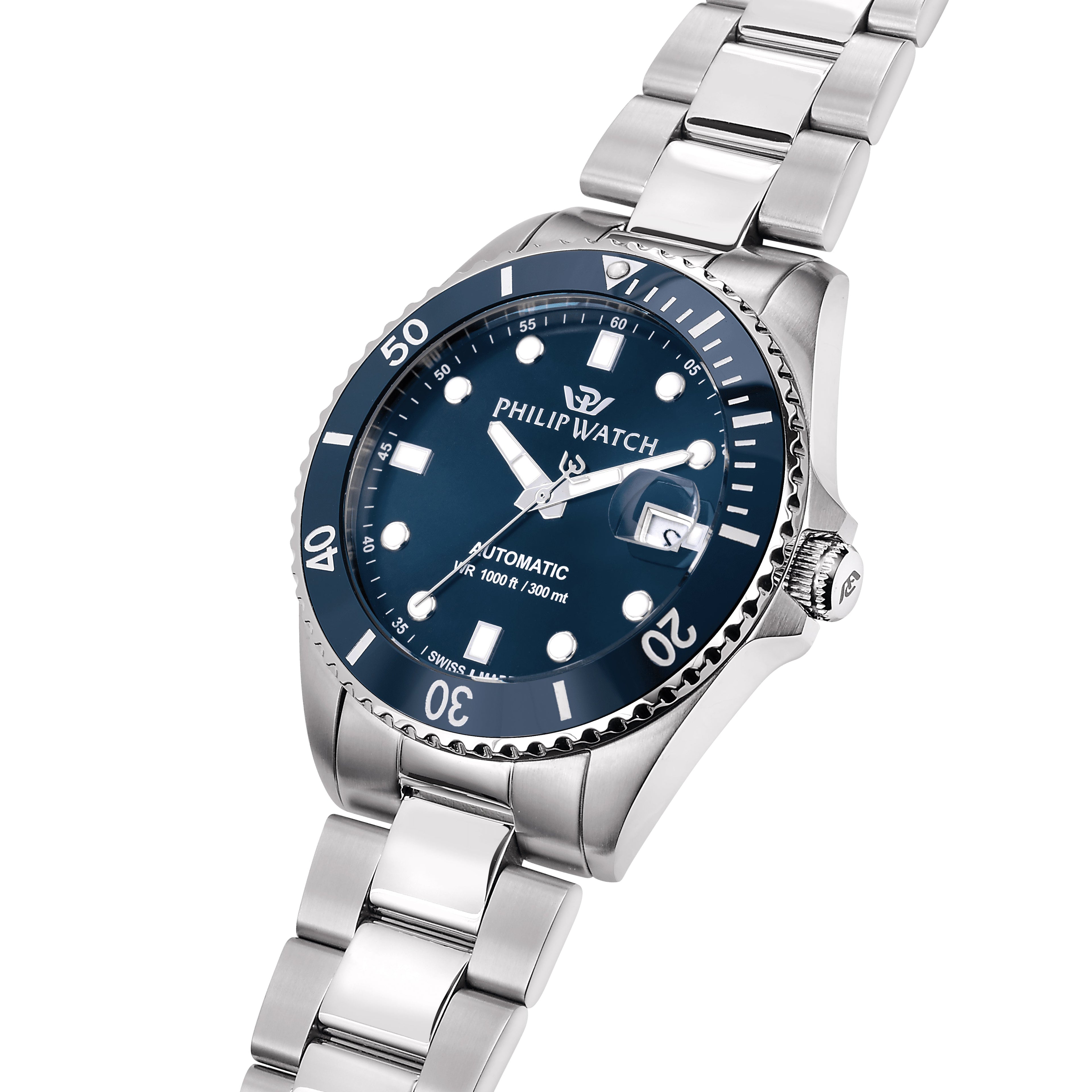 Philip Watch - Caribe Diving Automatic Blue Men&