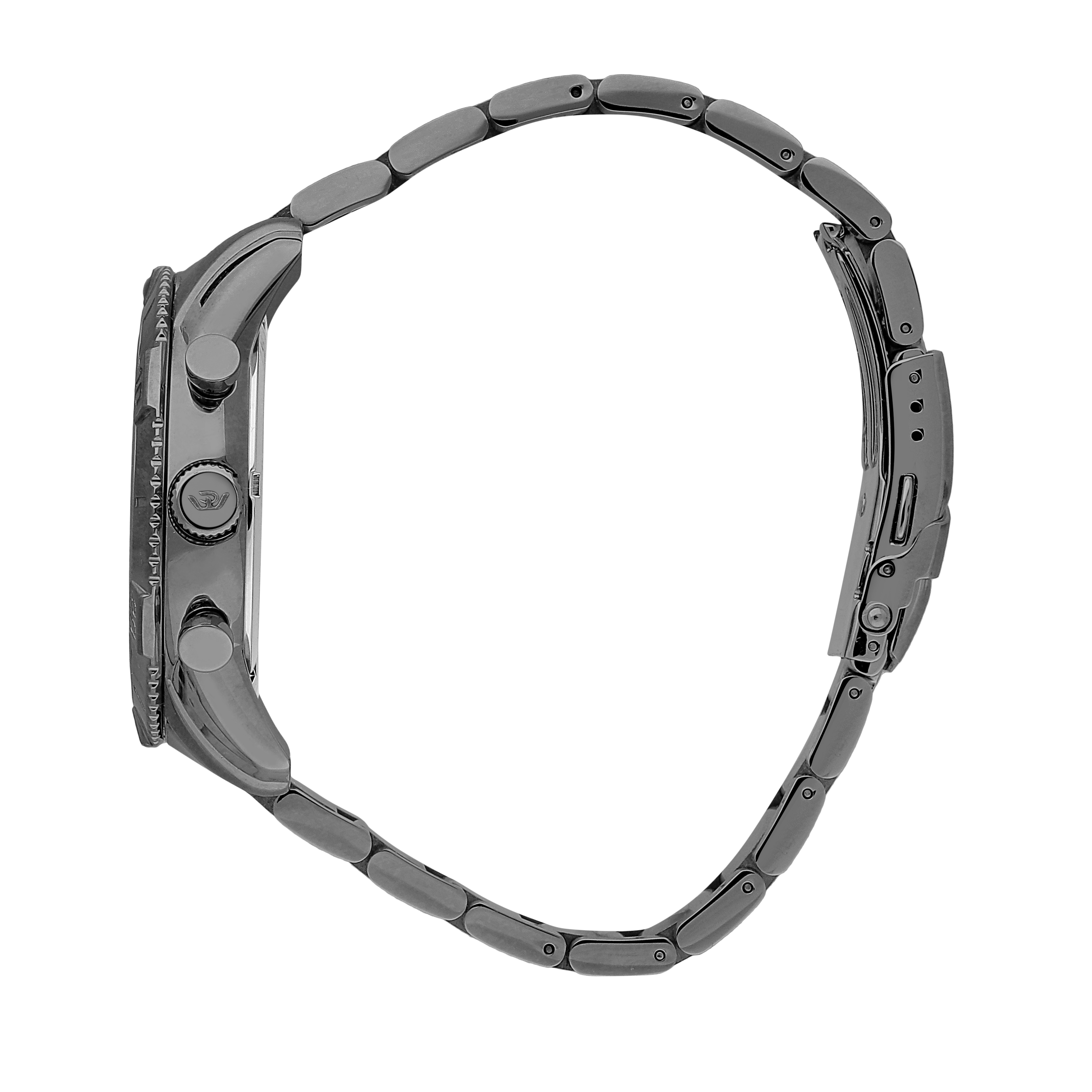 Philip Watch Champion Black 45mm Chronograph-Quartz Watches-PEROZ Accessories