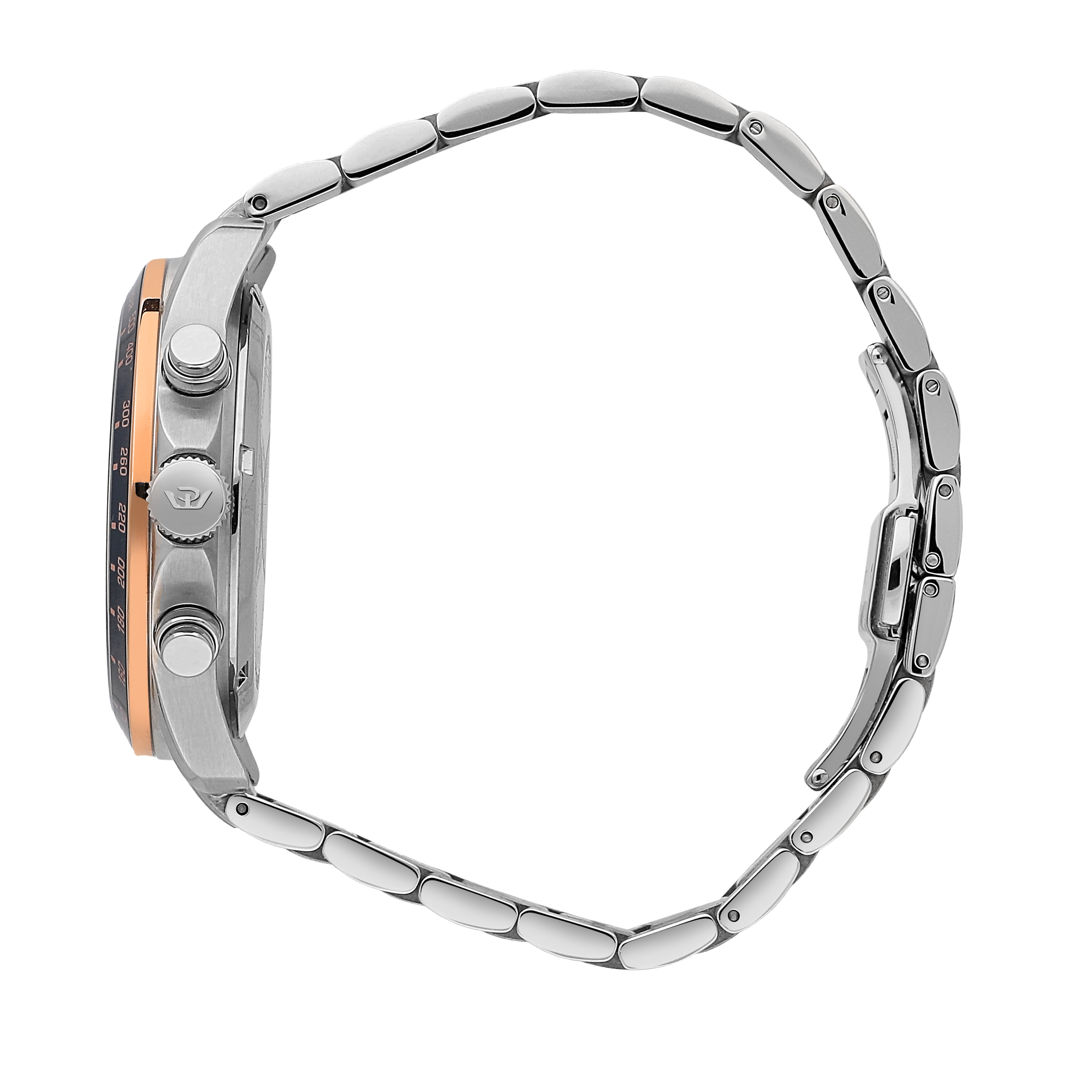 Philip Watch Blaze Blue 44mm Chronograph-Quartz Watches-PEROZ Accessories