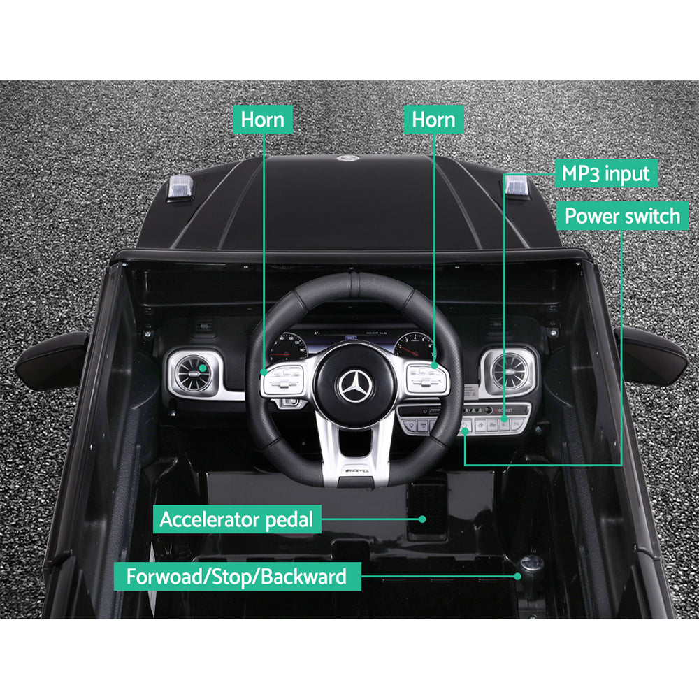 Mercedes-Benz Kids Ride On Car Electric AMG G63 Licensed Remote Toys Cars 12V-Baby & Kids > Ride on Cars, Go-karts & Bikes-PEROZ Accessories