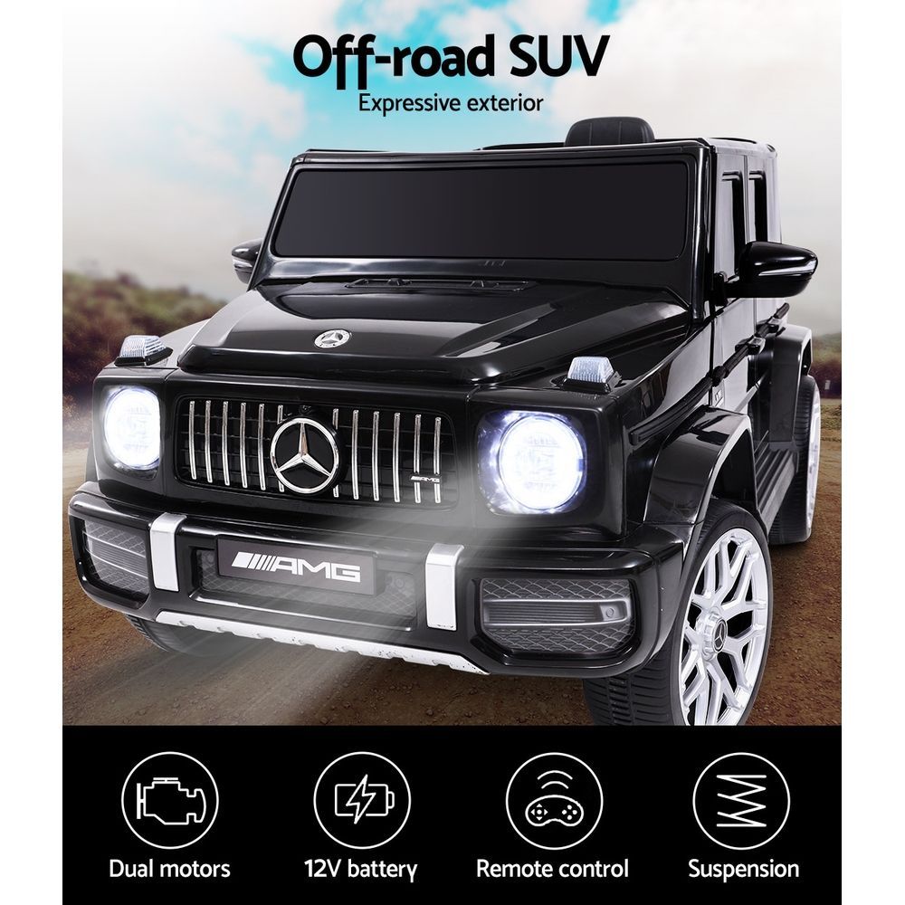 Mercedes-Benz Kids Ride On Car Electric AMG G63 Licensed Remote Toys Cars 12V-Baby & Kids > Ride on Cars, Go-karts & Bikes-PEROZ Accessories