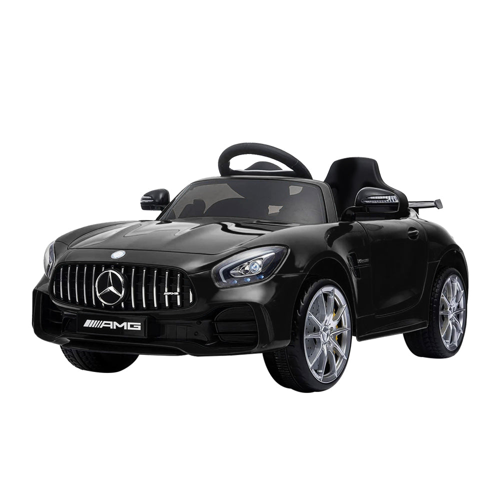 Kids Ride On Car MercedesBenz AMG GT R Electric Black-Baby & Kids > Ride on Cars, Go-karts & Bikes-PEROZ Accessories