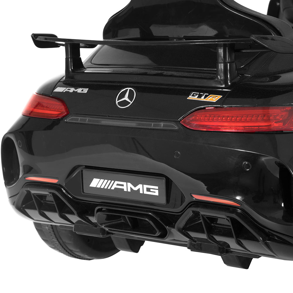 Kids Ride On Car MercedesBenz AMG GT R Electric Black-Baby & Kids > Ride on Cars, Go-karts & Bikes-PEROZ Accessories