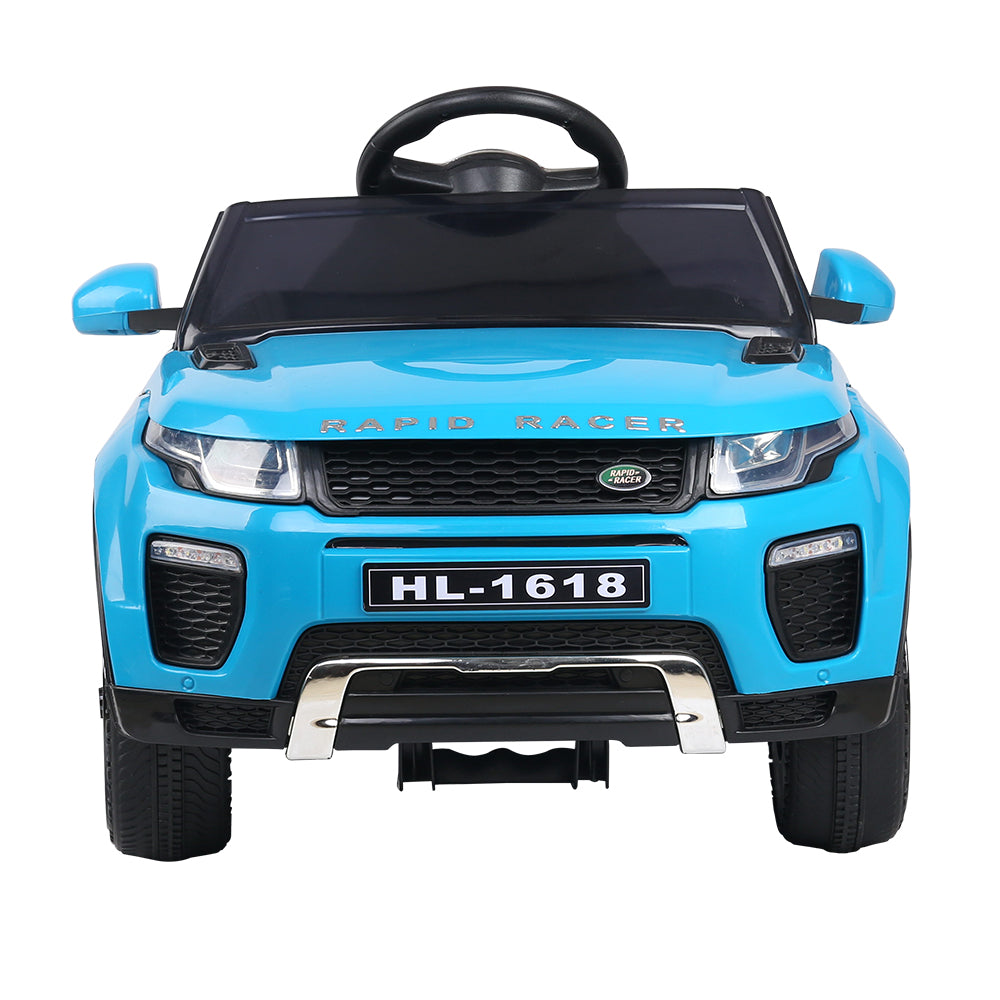 Rigo Ride On Car Toy Kids Electric Cars 12V Battery SUV Blue-Baby & Kids > Ride on Cars, Go-karts & Bikes-PEROZ Accessories