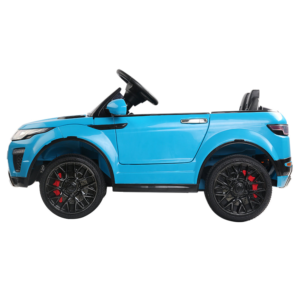 Rigo Ride On Car Toy Kids Electric Cars 12V Battery SUV Blue-Baby & Kids > Ride on Cars, Go-karts & Bikes-PEROZ Accessories