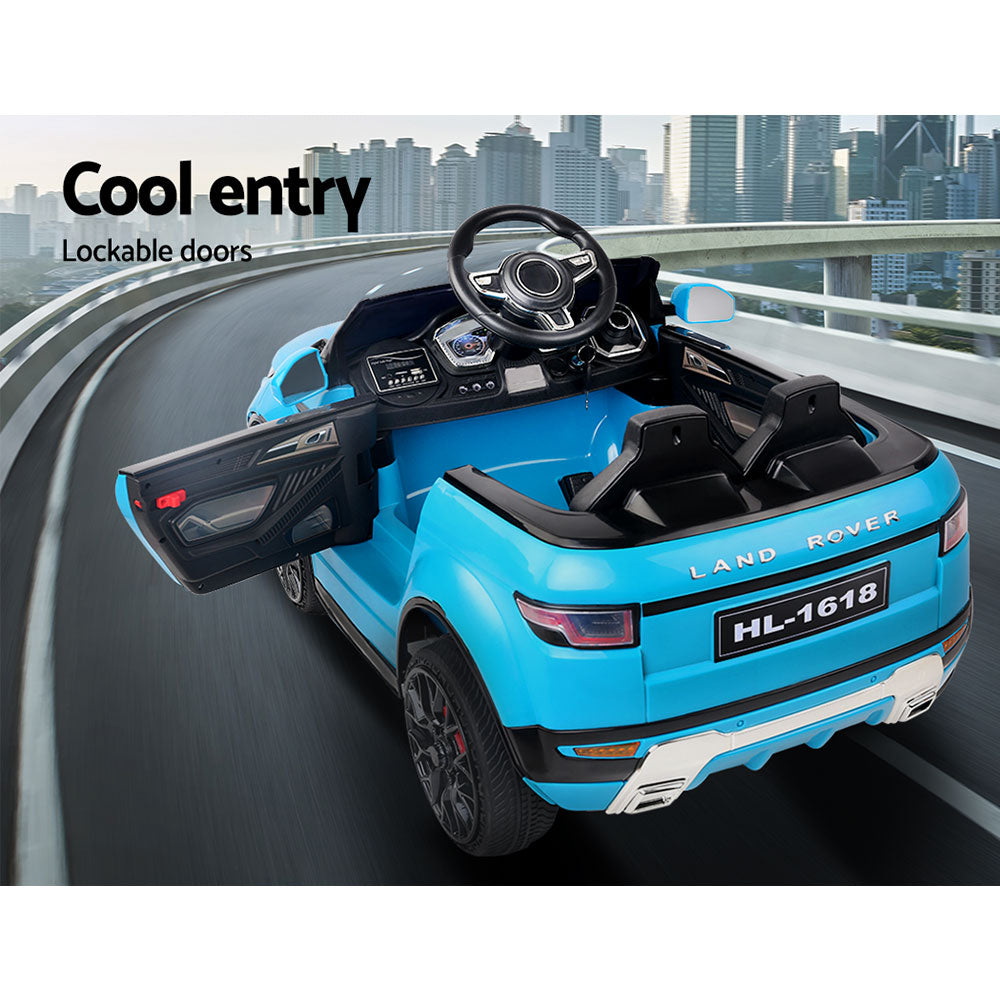 Rigo Ride On Car Toy Kids Electric Cars 12V Battery SUV Blue-Baby & Kids > Ride on Cars, Go-karts & Bikes-PEROZ Accessories