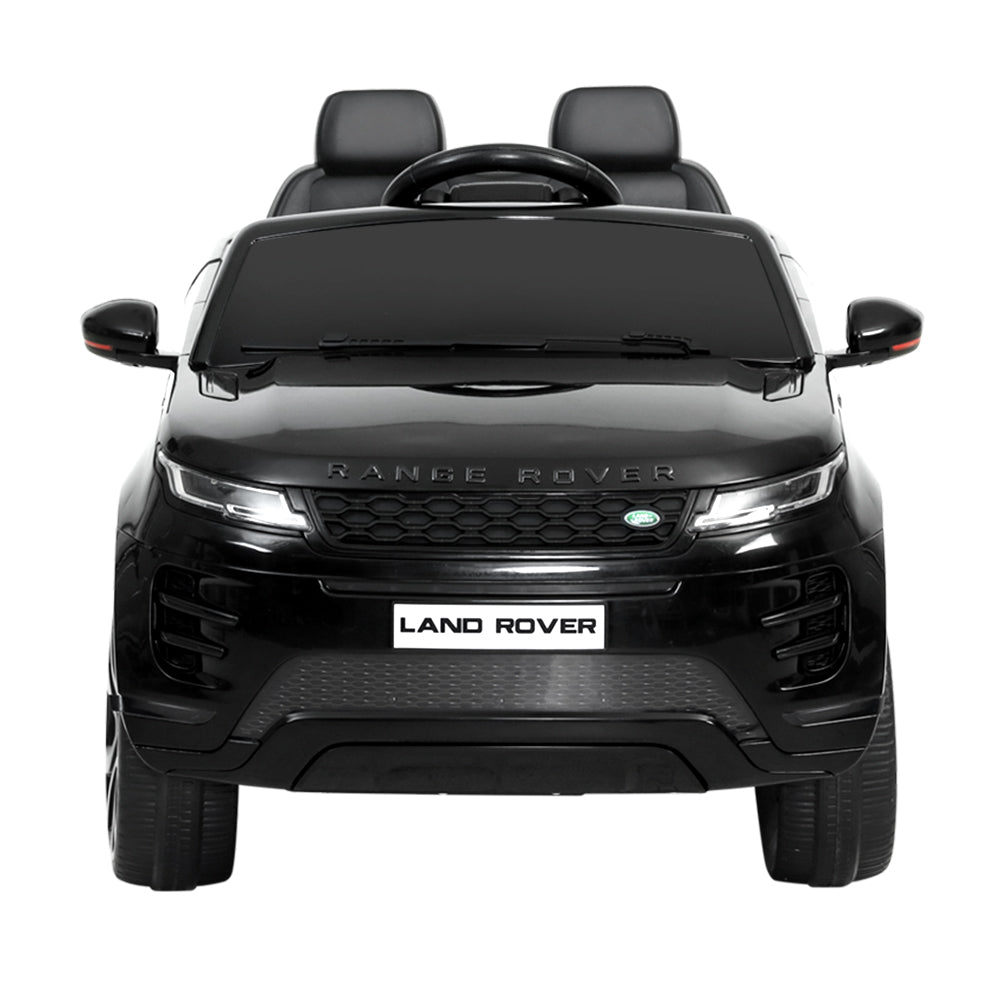 Kids Ride On Car Licensed Land Rover 12V Electric Car Toys Battery Remote Black-Baby & Kids > Ride on Cars, Go-karts & Bikes-PEROZ Accessories