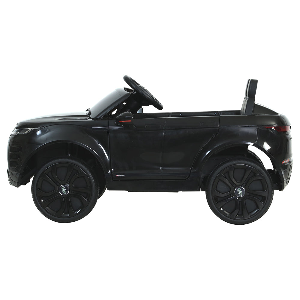 Kids Ride On Car Licensed Land Rover 12V Electric Car Toys Battery Remote Black-Baby & Kids > Ride on Cars, Go-karts & Bikes-PEROZ Accessories