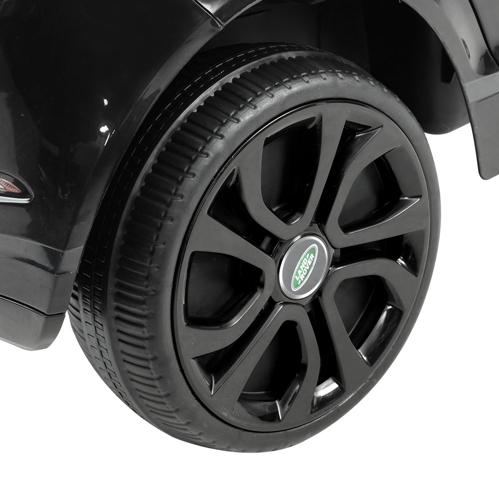 Kids Ride On Car Licensed Land Rover 12V Electric Car Toys Battery Remote Black-Baby & Kids > Ride on Cars, Go-karts & Bikes-PEROZ Accessories