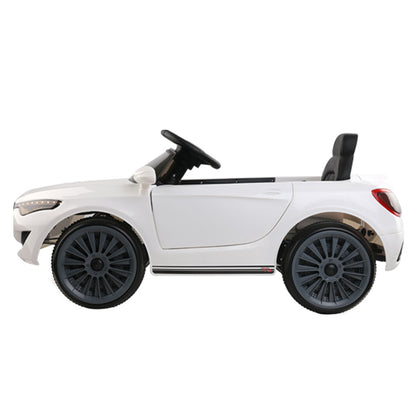 Rigo Kids Ride On Car Electric Toys 12V Battery Remote Control White MP3 LED-Baby &amp; Kids &gt; Ride on Cars, Go-karts &amp; Bikes-PEROZ Accessories