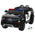 Rigo Kids Ride On Car Electric Patrol Police Toy Cars Remote Control 12V Black-Baby & Kids > Ride on Cars, Go-karts & Bikes-PEROZ Accessories