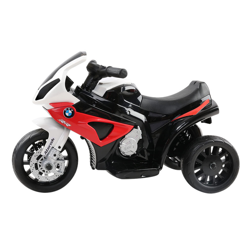 Kids Ride On Motorbike BMW Licensed S1000RR Motorcycle Car Red-Baby & Kids > Ride on Cars, Go-karts & Bikes-PEROZ Accessories