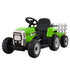 Rigo Ride On Car Tractor Trailer Toy Kids Electric Cars 12V Battery Green-Baby & Kids > Toys-PEROZ Accessories