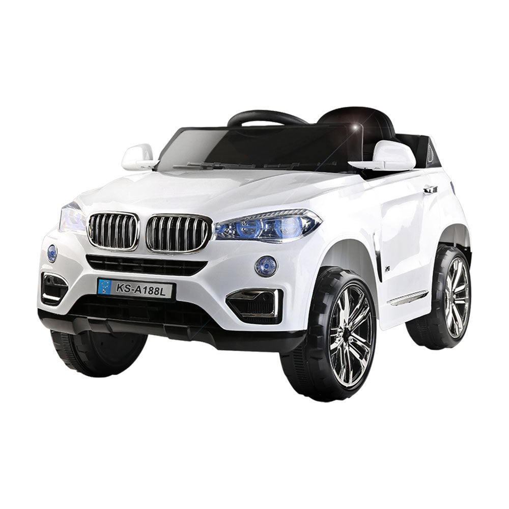 Rigo Kids Ride On Car - White-Baby & Kids > Ride on Cars, Go-karts & Bikes-PEROZ Accessories