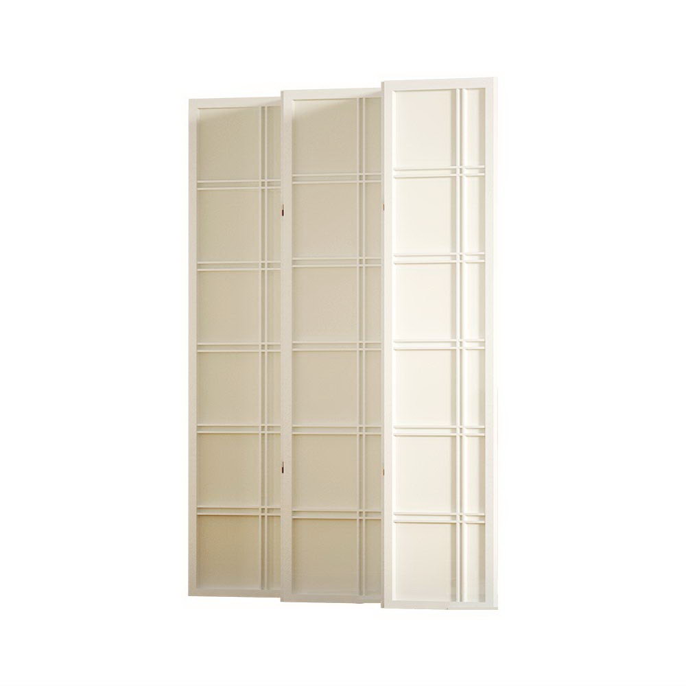 Artiss Room Divider Screen Privacy Wood Dividers Stand 6 Panel Nova White-Furniture > Living Room - Peroz Australia - Image - 4