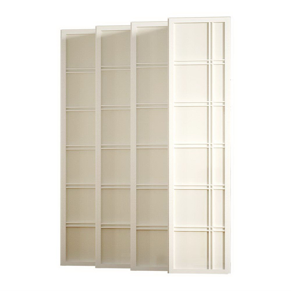 Artiss Room Divider Screen Privacy Wood Dividers Stand 8 Panel Nova White-Furniture > Living Room - Peroz Australia - Image - 4