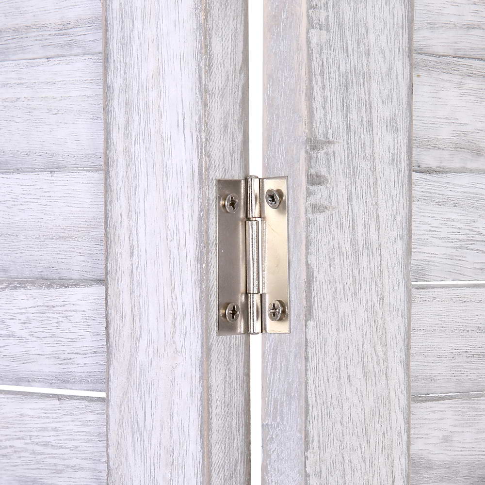 Artiss Room Divider Privacy Screen Foldable Partition Stand 4 Panel White-Furniture > Living Room - Peroz Australia - Image - 6