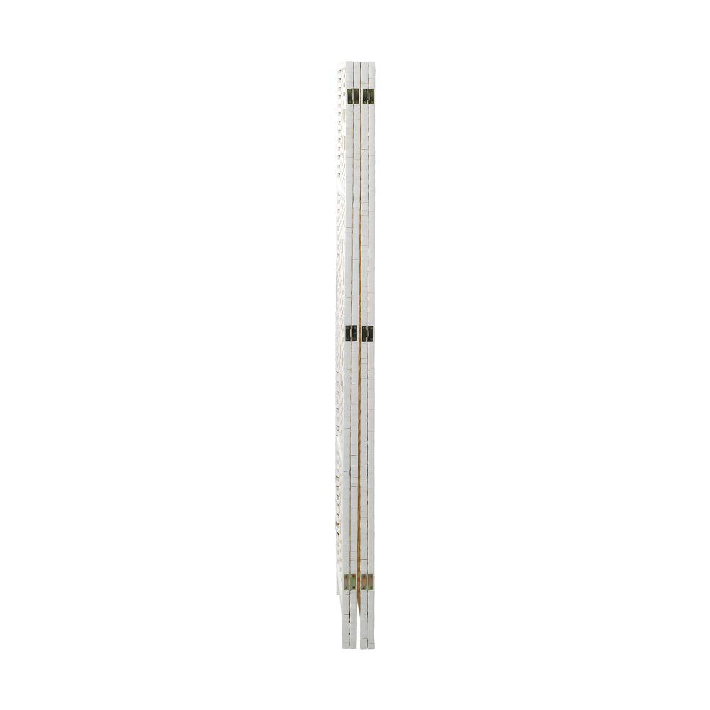Oikiture 4 Panel Room Divider Privacy Screen White-Room Divider-PEROZ Accessories