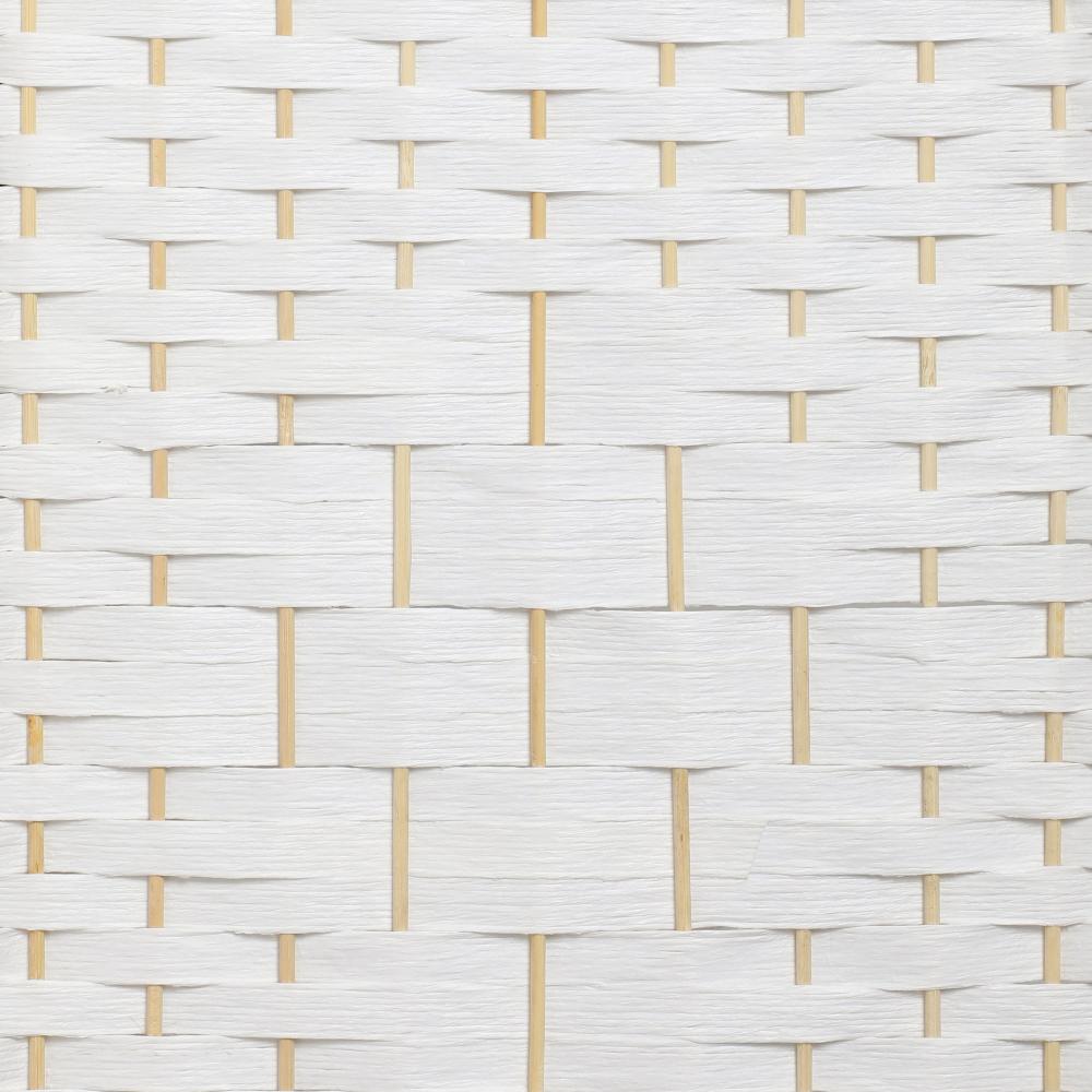 Oikiture 8 Panel Room Divider Privacy Screen White-Room Divider-PEROZ Accessories