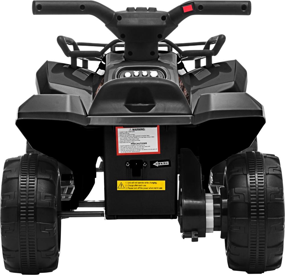 Mazam Ride On Car Electric ATV Bike Vehicle for Toddlers Kids Rechargeable Black-Ride On Car-PEROZ Accessories