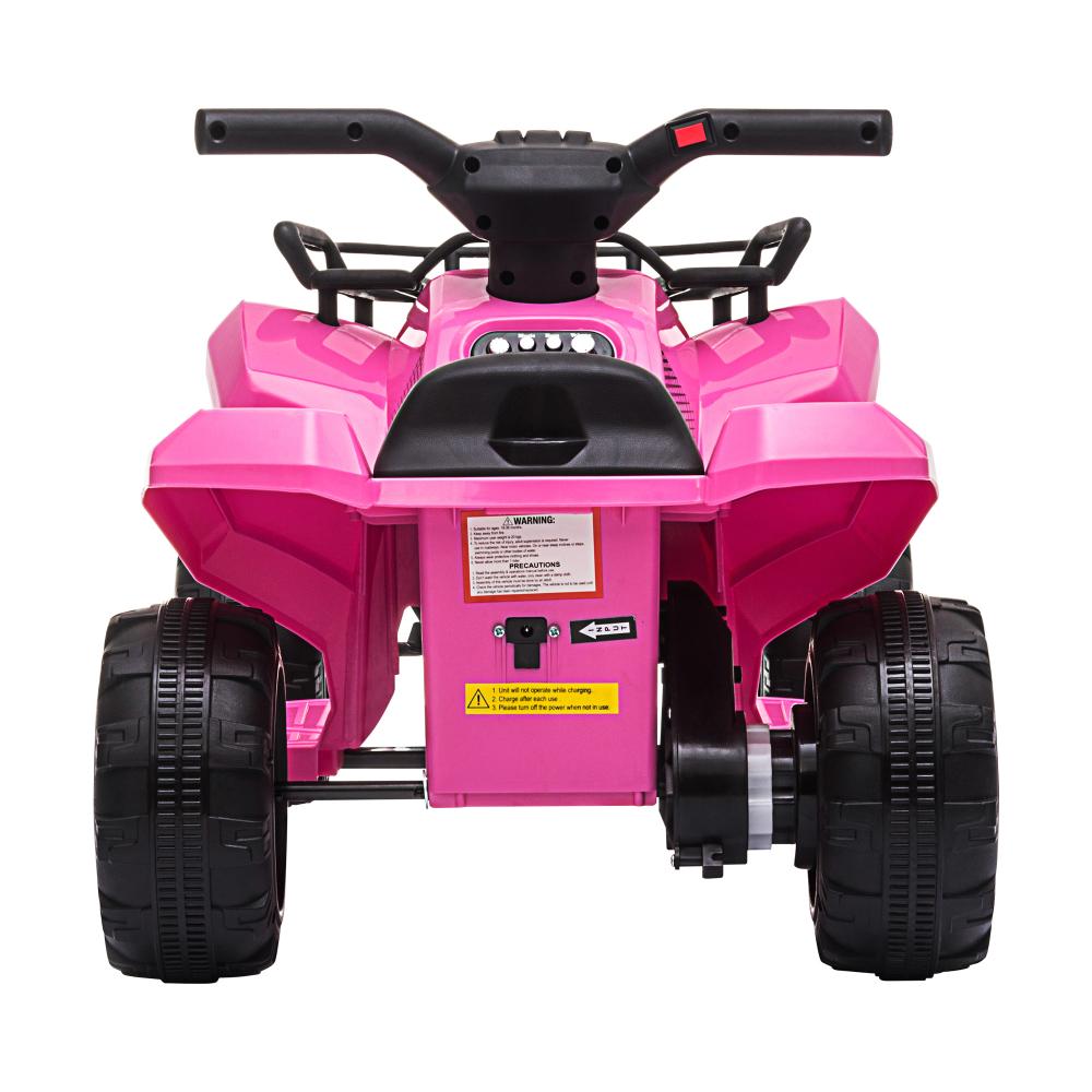 Mazam Ride On Car Electric ATV Bike Vehicle for Toddlers Kids Rechargeable Pink-Ride On Car-PEROZ Accessories
