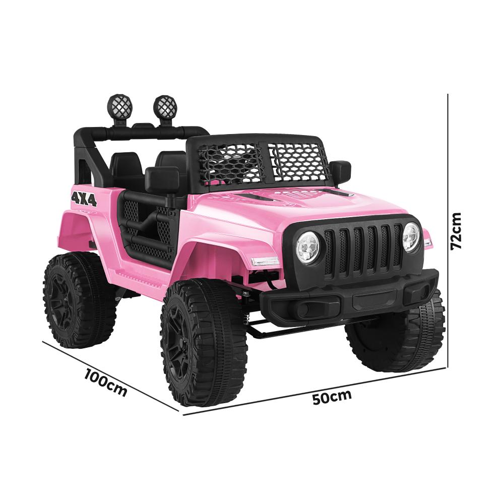 Mazam Kids Ride On Car Jeep Electric Vehicle Toy Remote Cars Gift 12V LED Light-Ride On Car-PEROZ Accessories
