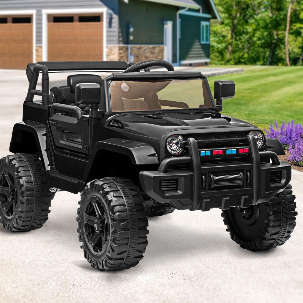 Mazam Ride On Car 12V Electric Jeep Remote Vehicle Kids Toy Cars Gift LED light-Ride On Car-PEROZ Accessories