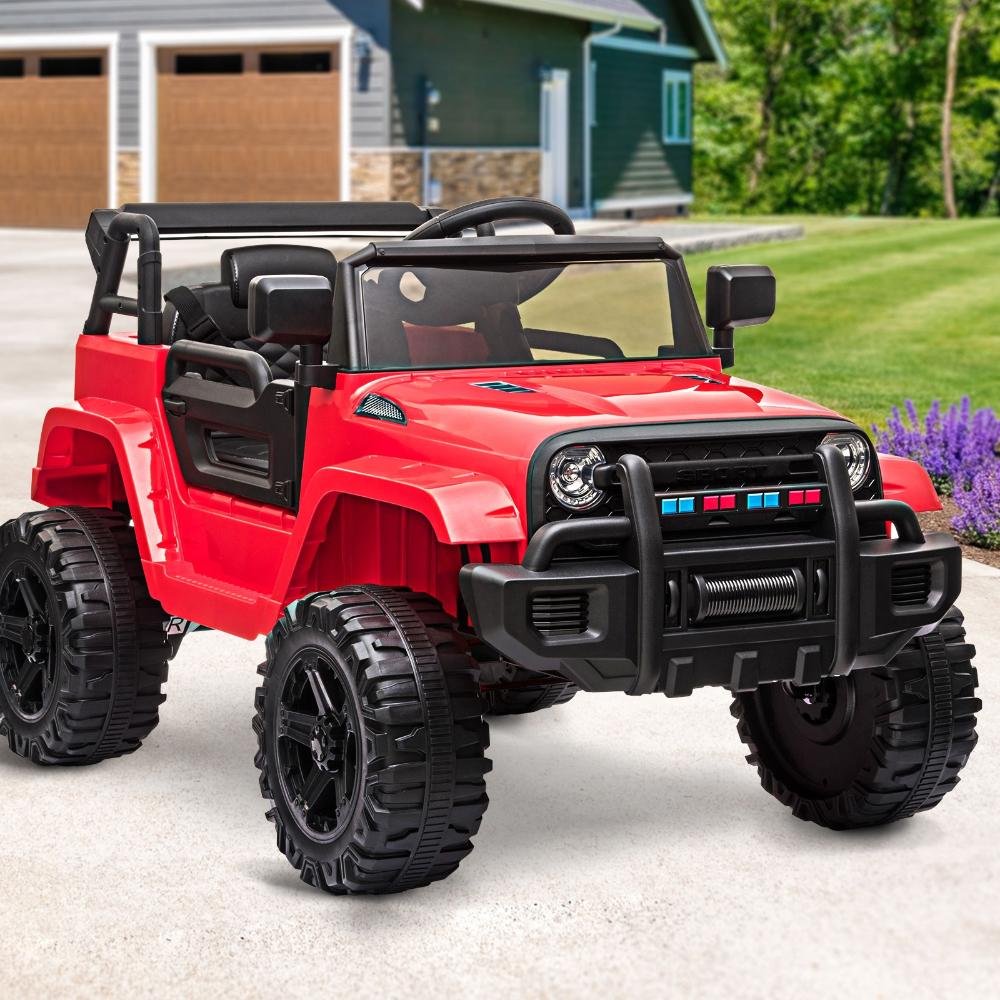 Mazam Ride On Car Electric Jeep Toy Remote Cars Kids Gift MP3 LED lights 12V-Ride On Car-PEROZ Accessories