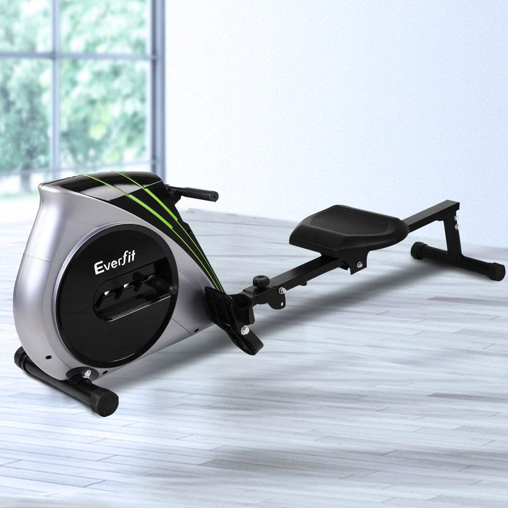 Everfit Rowing Exercise Machine Rower Resistance Home Gym-Sports & Fitness > Fitness Accessories-PEROZ Accessories