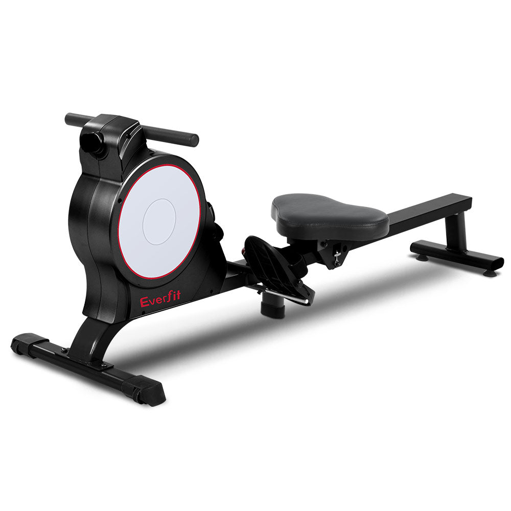 Everfit Magnetic Rowing Exercise Machine Rower Resistance Cardio Fitness Gym-Sports & Fitness > Fitness Accessories-PEROZ Accessories