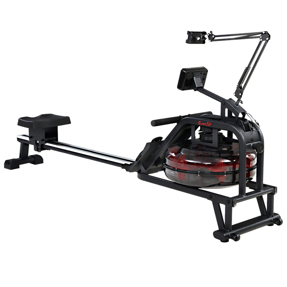 Everfit Rowing Exercise Machine Rower Water Resistance Fitness Gym Home Cardio-Sports & Fitness > Fitness Accessories-PEROZ Accessories