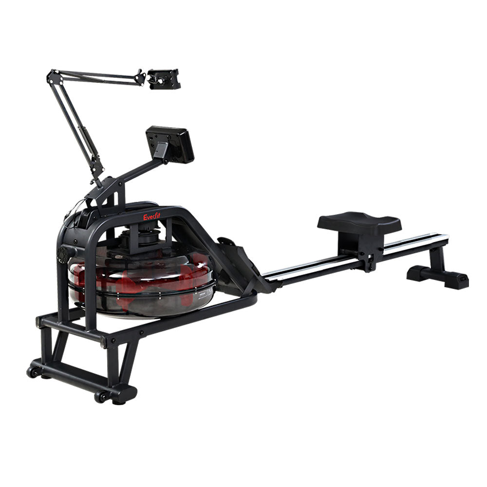 Everfit Rowing Exercise Machine Rower Water Resistance Fitness Gym Home Cardio-Sports & Fitness > Fitness Accessories-PEROZ Accessories