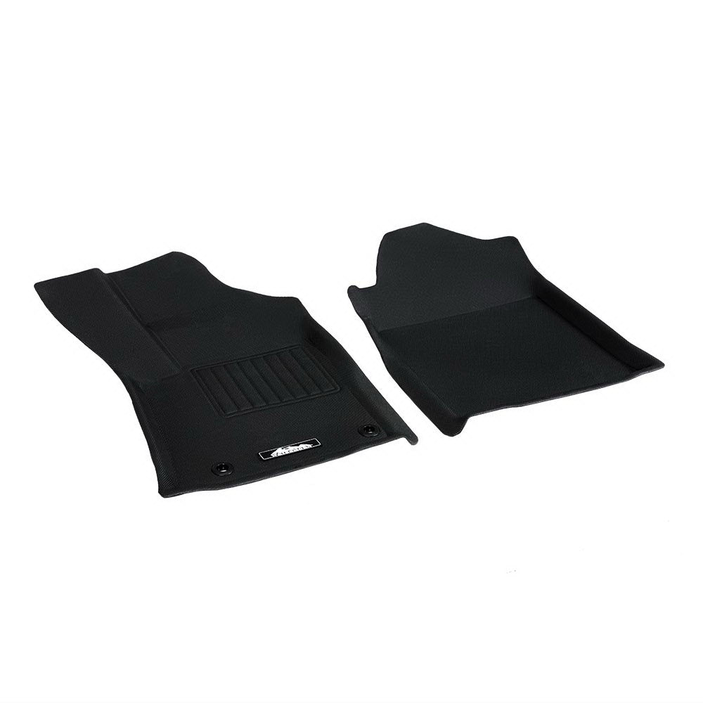 Weisshorn Car Rubber Floor Mats Compatible For Toyota Hilux Dual Cab 2015-2022-Auto Accessories > Auto Accessories Others-PEROZ Accessories