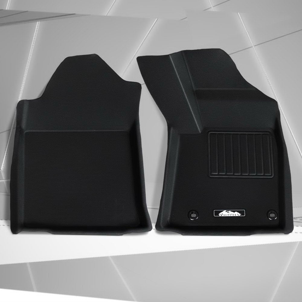 Weisshorn Car Rubber Floor Mats Compatible For Toyota Hilux Dual Cab 2015-2022-Auto Accessories > Auto Accessories Others-PEROZ Accessories