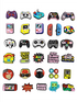 Anykidz 31Pcs Original Game Theme Shoe Charm Accessories Jeans Clogs Pendants Designer Ornament Jibbitz for Crocs-Shoe Accessories-PEROZ Accessories