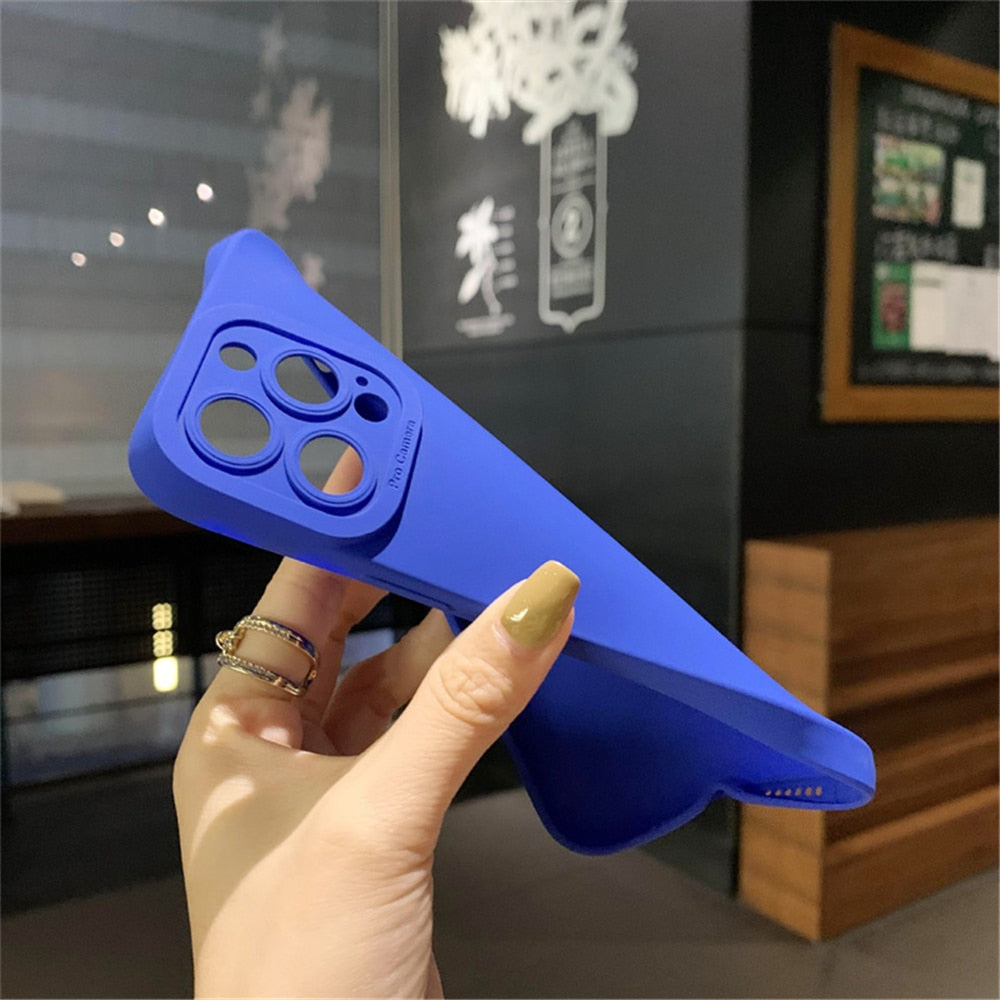 Anymob iPhone Green Soft Silicone Phone Case Angel Eye Design Camera Protection Cover-Mobile Phone Cases-PEROZ Accessories