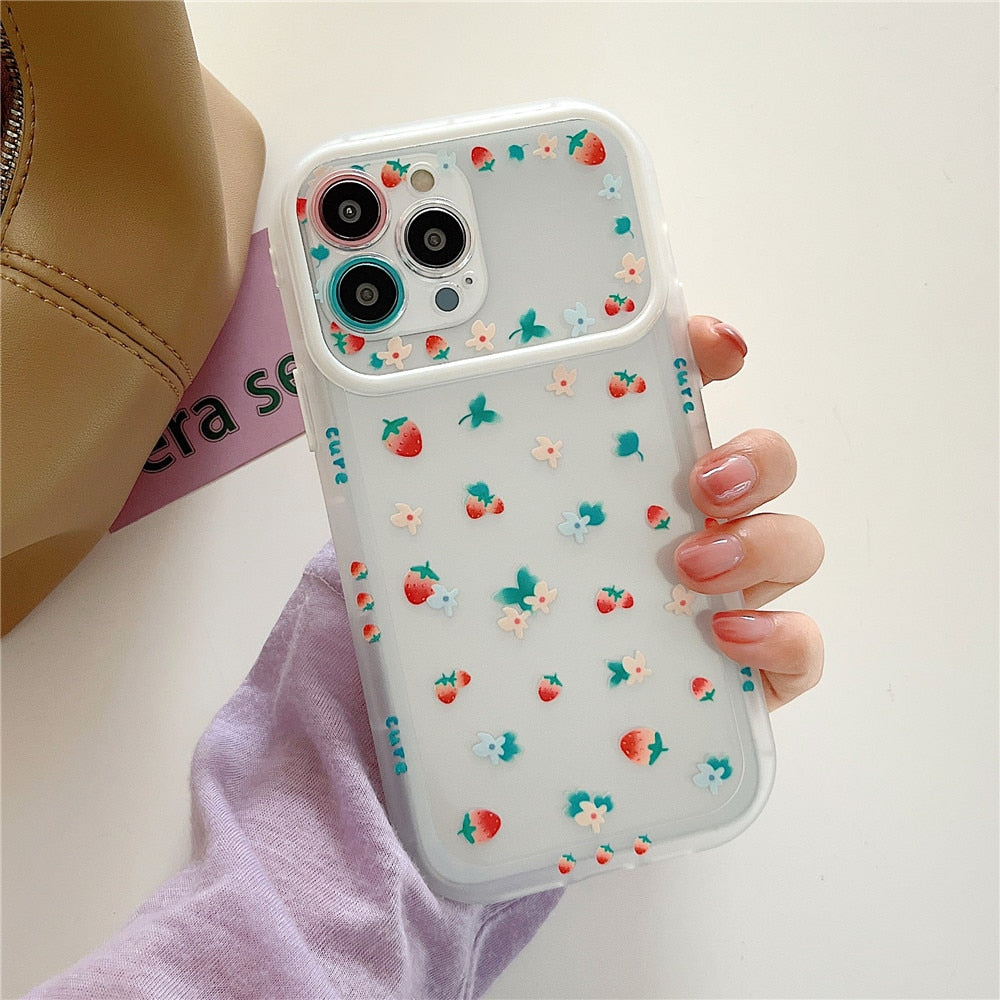 Anymob iPhone Abstract Silicone Soft Back Case With Color Camera Protection Phone Cover-Mobile Phone Cases-PEROZ Accessories