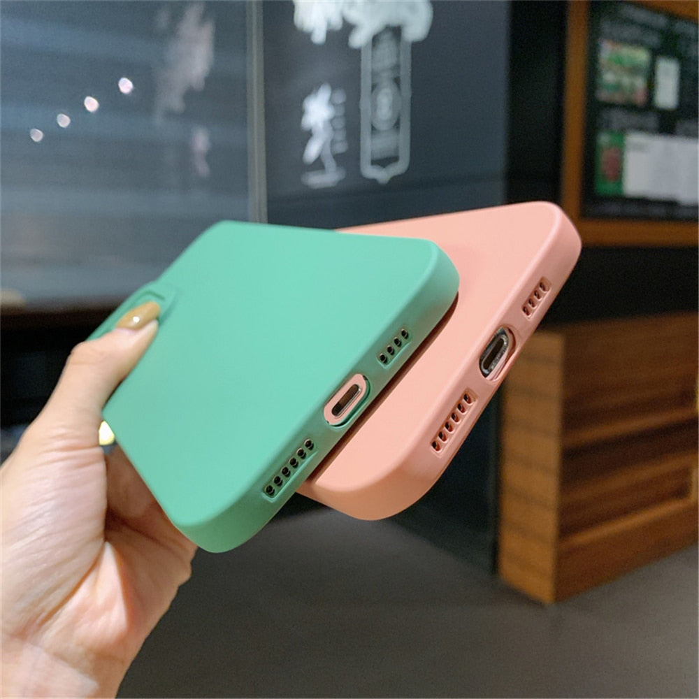 Anymob iPhone Green Soft Silicone Phone Case Angel Eye Design Camera Protection Cover-Mobile Phone Cases-PEROZ Accessories