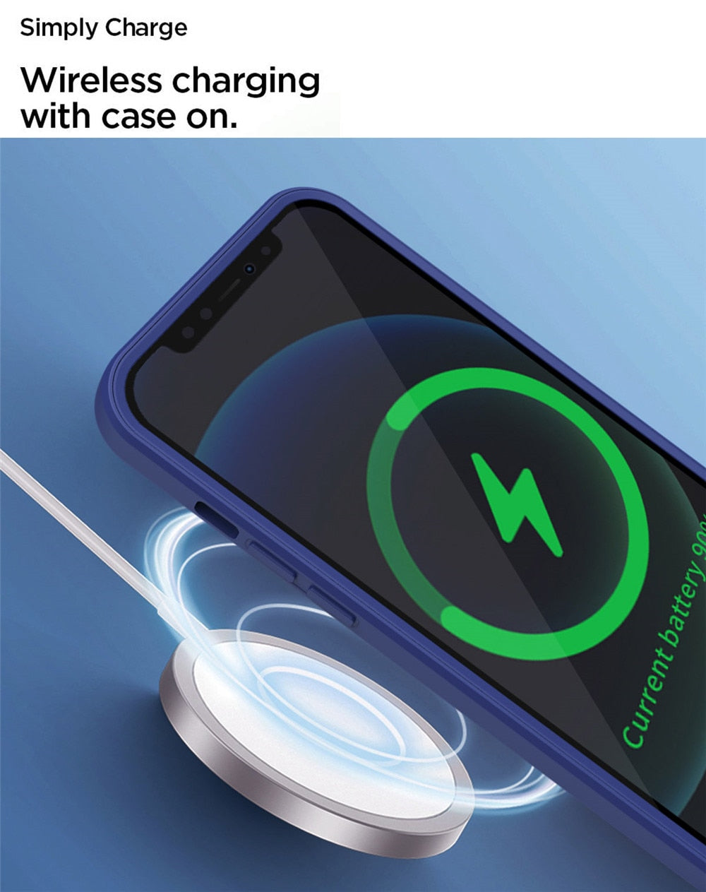 Anymob iPhone Green Silicon Transparent Tempered Glass Shockproof Phone Case Soft Cover-Mobile Phone Cases-PEROZ Accessories