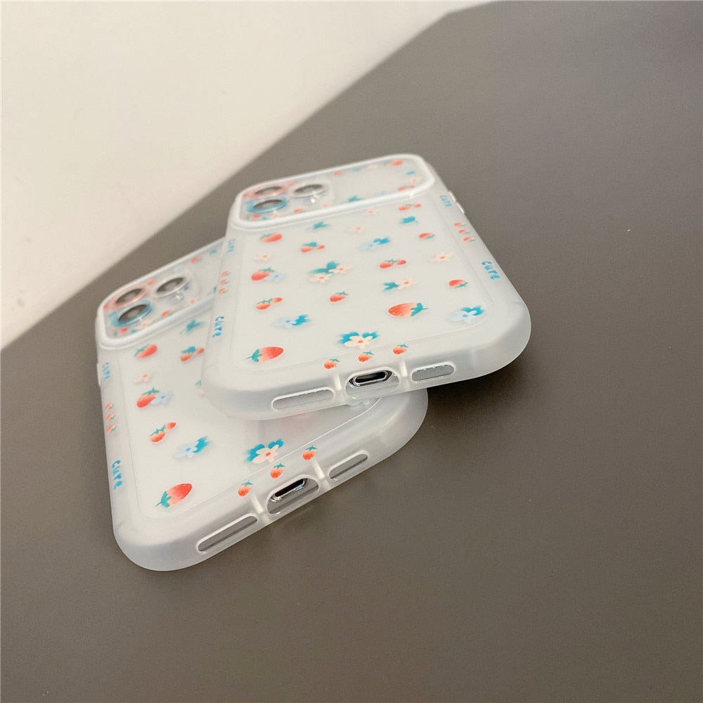 Anymob iPhone Abstract Silicone Soft Back Case With Color Camera Protection Phone Cover-Mobile Phone Cases-PEROZ Accessories