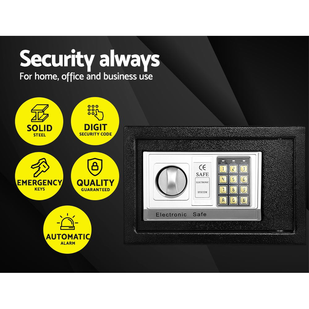 UL-TECH Electronic Safe Digital Security Box 8.5L-Home & Garden > Storage-PEROZ Accessories