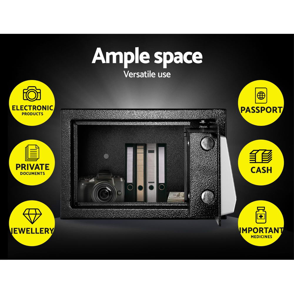 UL-TECH Electronic Safe Digital Security Box 8.5L-Home & Garden > Storage-PEROZ Accessories