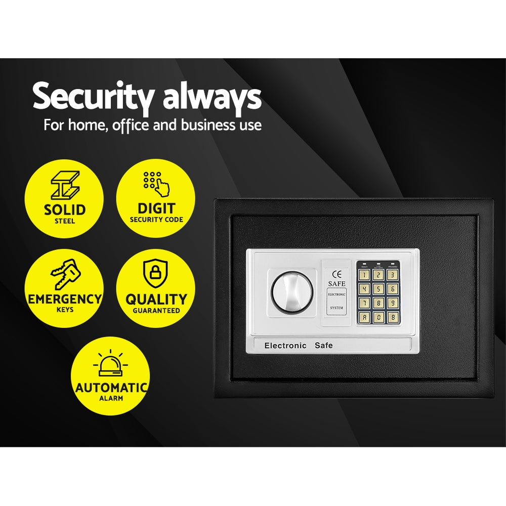 UL-TECH Electronic Safe Digital Security Box 16L-Home & Garden > Storage-PEROZ Accessories