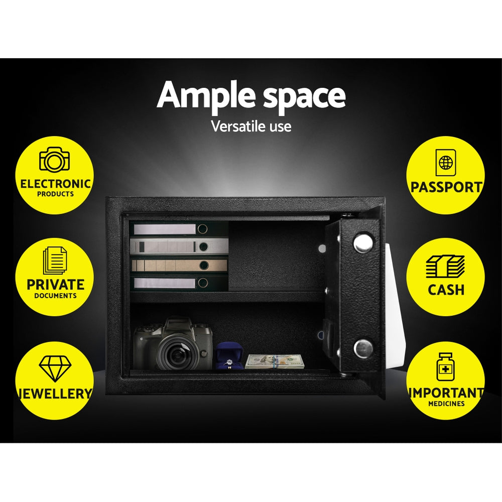 UL-TECH Electronic Safe Digital Security Box 16L-Home & Garden > Storage-PEROZ Accessories