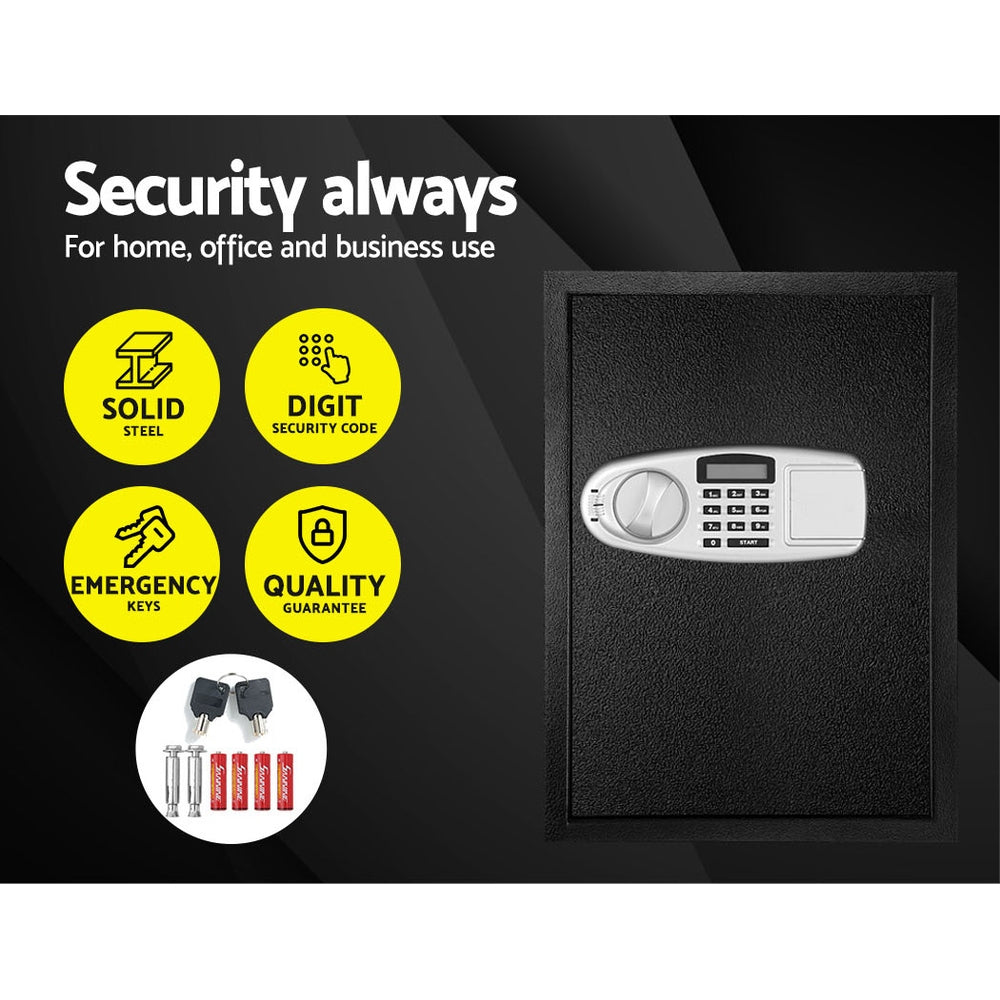 UL-TECH Electronic Safe Digital Security Box LCD Display 50cm-Home & Garden > Storage-PEROZ Accessories