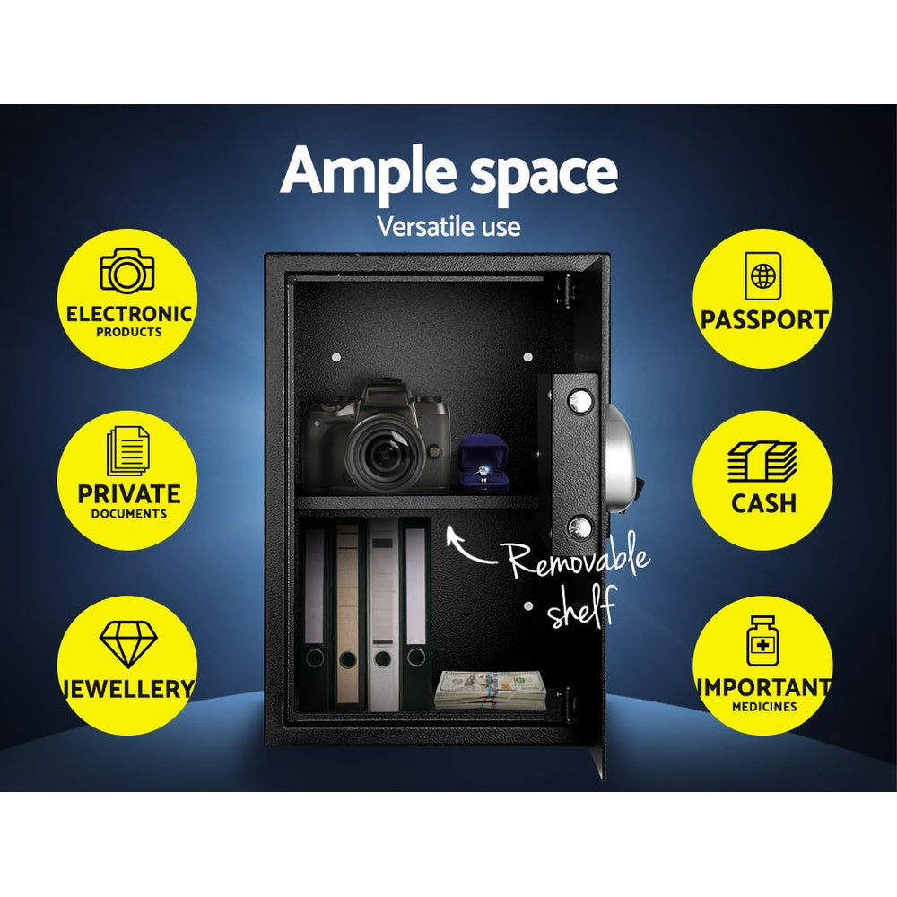 UL-TECH Electronic Safe Digital Security Box LCD Display 50cm-Home & Garden > Storage-PEROZ Accessories